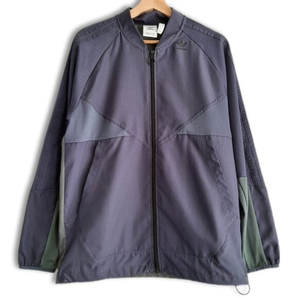 ADIDAS PT3 / Tracktop Track Athletic Light Base Shell Ripstop Jacket Men's Sz S